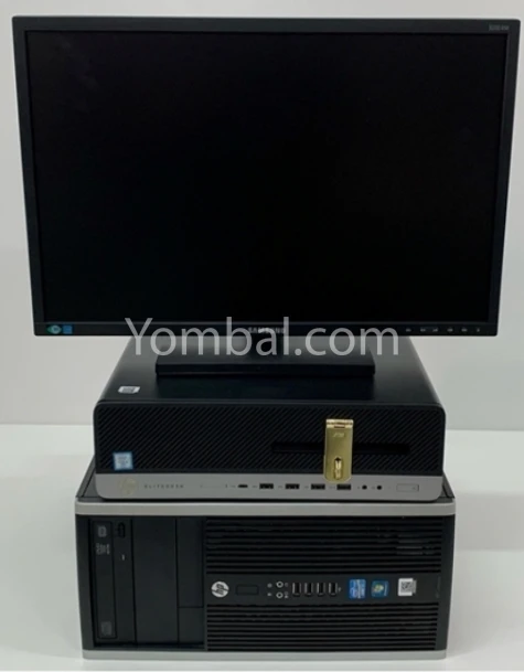 Hp elitedesk 800 g3 i7 6eme/ 16go/ 256go ssd/ 24 pouces